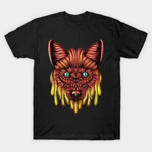 Melting fox T-Shirt